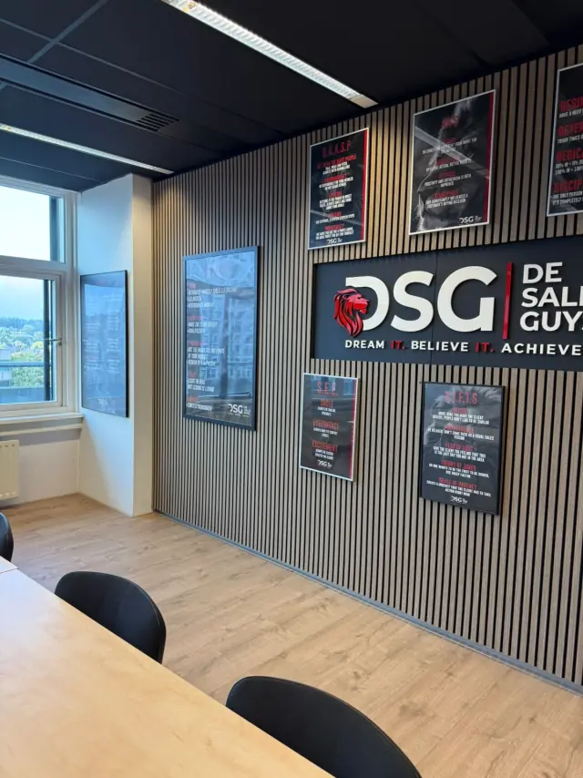 DSG-wand met certificaten