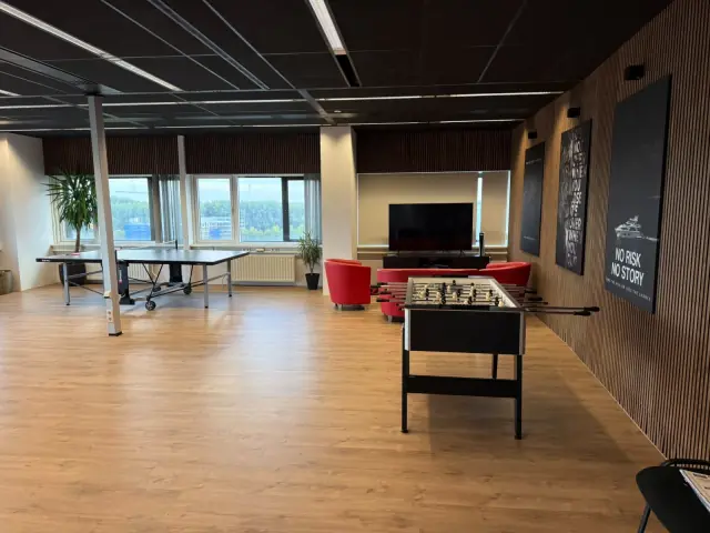 Lounge op het kantoor